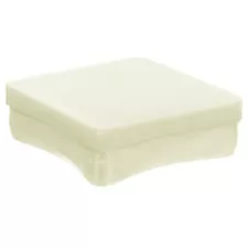 1 1/2" Natural Packaging Tube Caps | Packaging Tube Caps