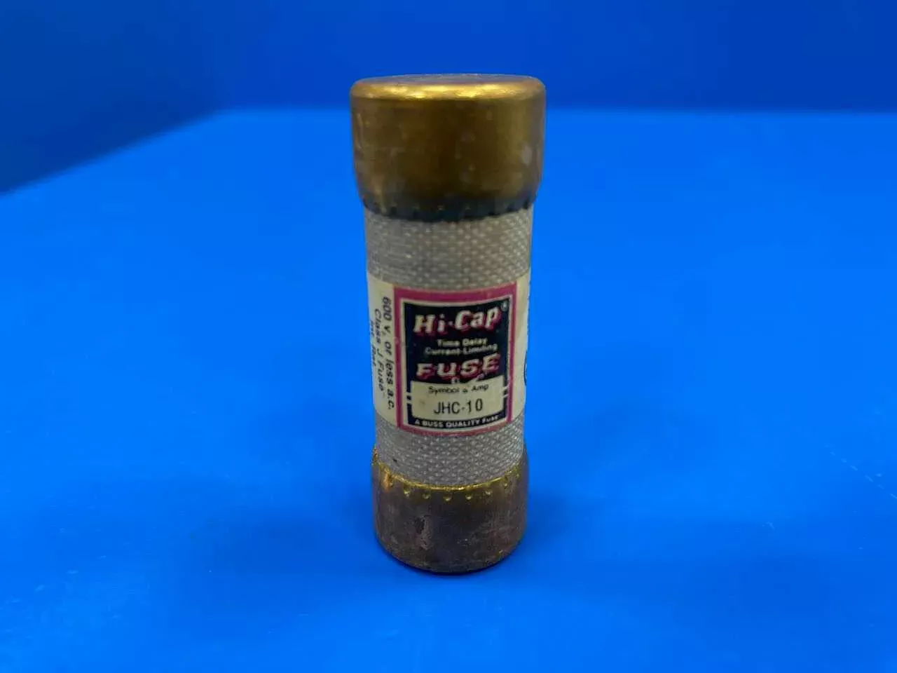 10 Amp Time Delay Fuse 600V Bussmann Hi-Cap JHC-10