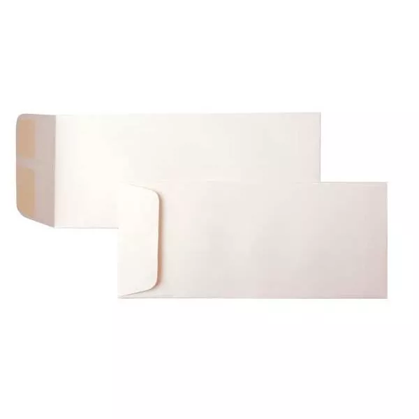 #10 Policy Premium Opaque Envelopes, Natural (50 Pieces)