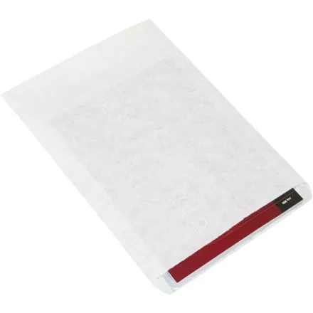 10" x 13" #10 White Flat Merchandise Bag 1000/Bundle