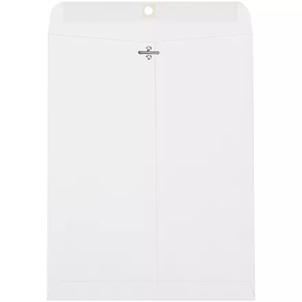 10 x 13 White Clasp Envelope 500/Case