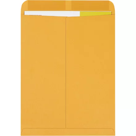 12 x 15 1/2 Kraft Booklet Envelope 250/Case