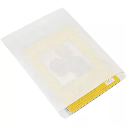 12 x 15 #12 White Flat Merchandise Bag 1000/Bundle