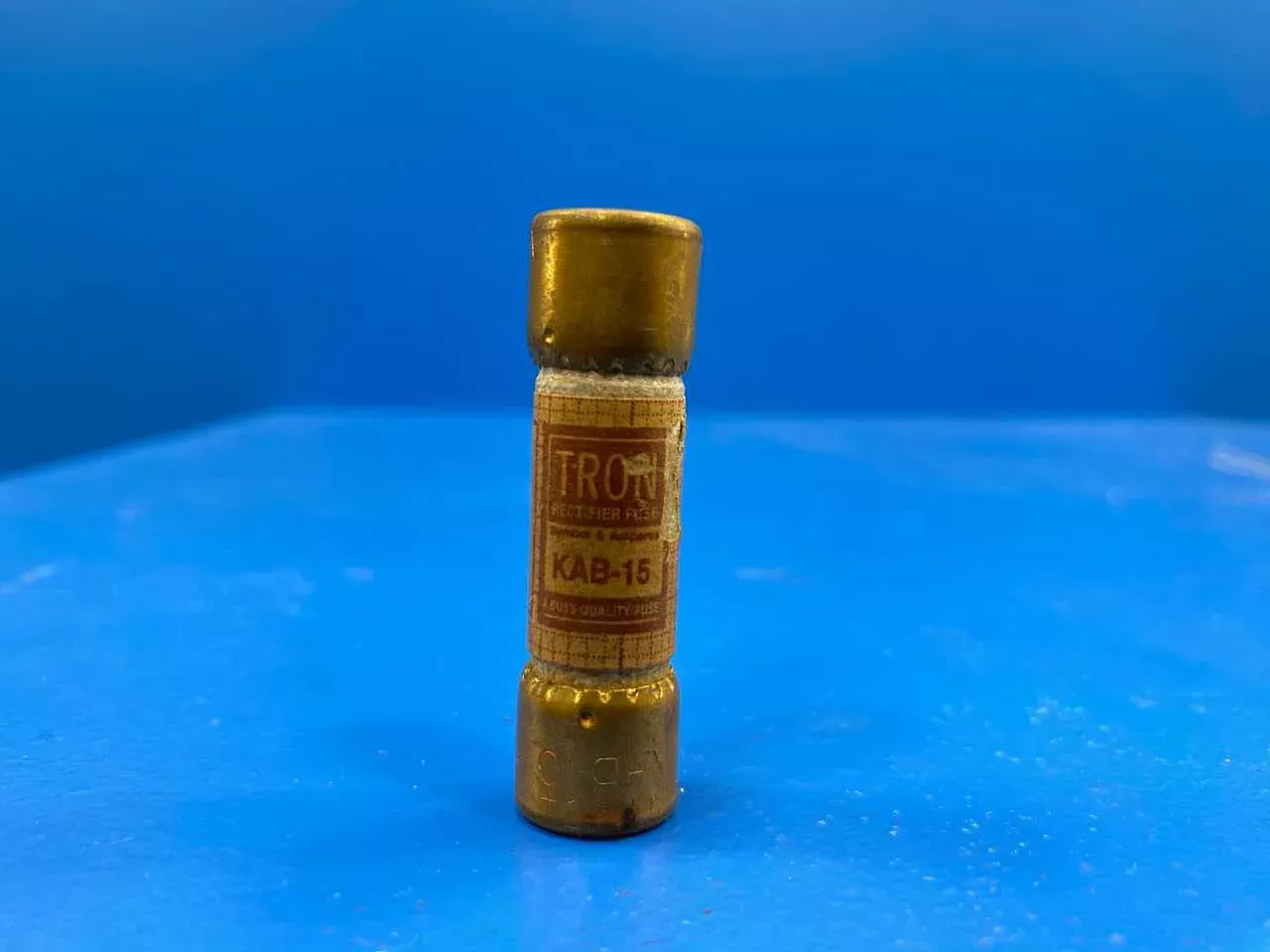 15 Amp Class CC Fast-Acting Fuse 600V Bussmann Tron KAB-15