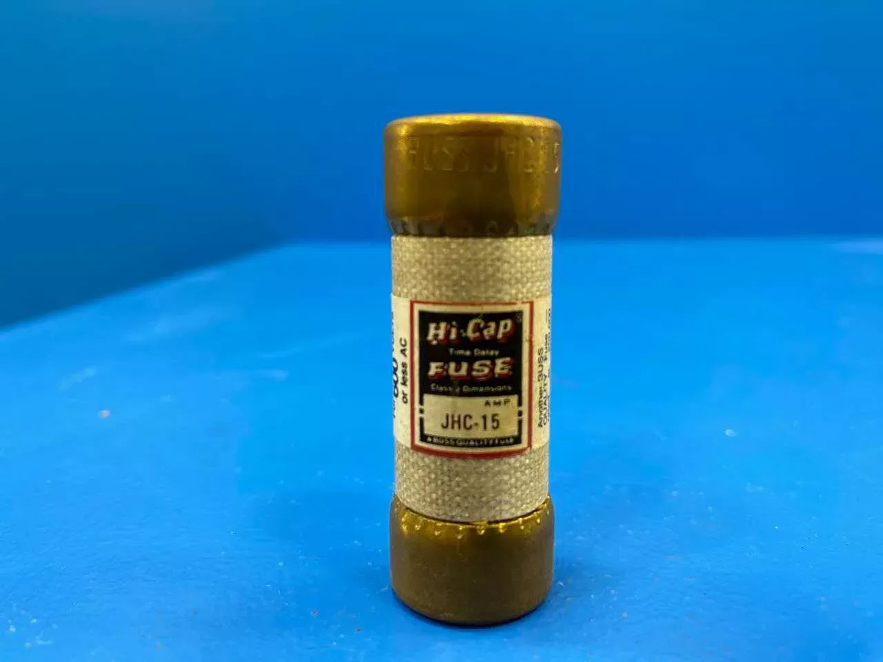 15 Amp Time Delay Fuse 600V Bussmann Hi-Cap JHC-15