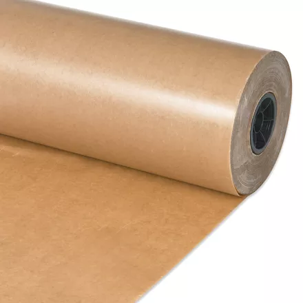 18" x 1500' Waxed Kraft Paper Roll