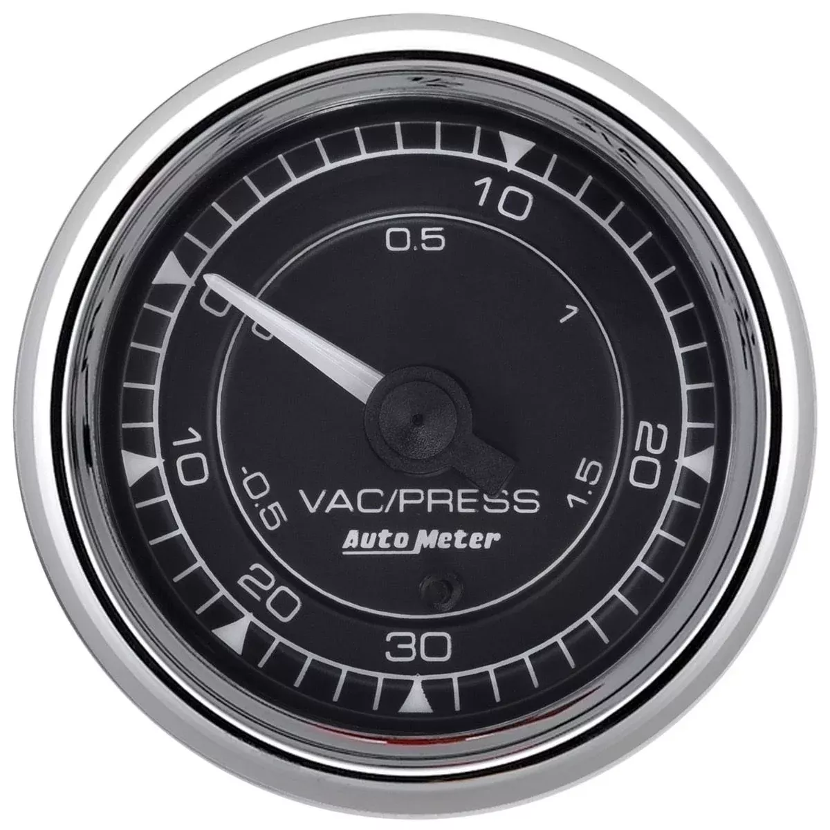 2/16 Chrono Chrome Gauge Vac/Boost30HG/30PSI