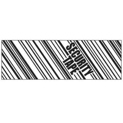 2" x 110 Yards "Security Tape" Print Tape Logic Security Tape 36 Rolls/Case