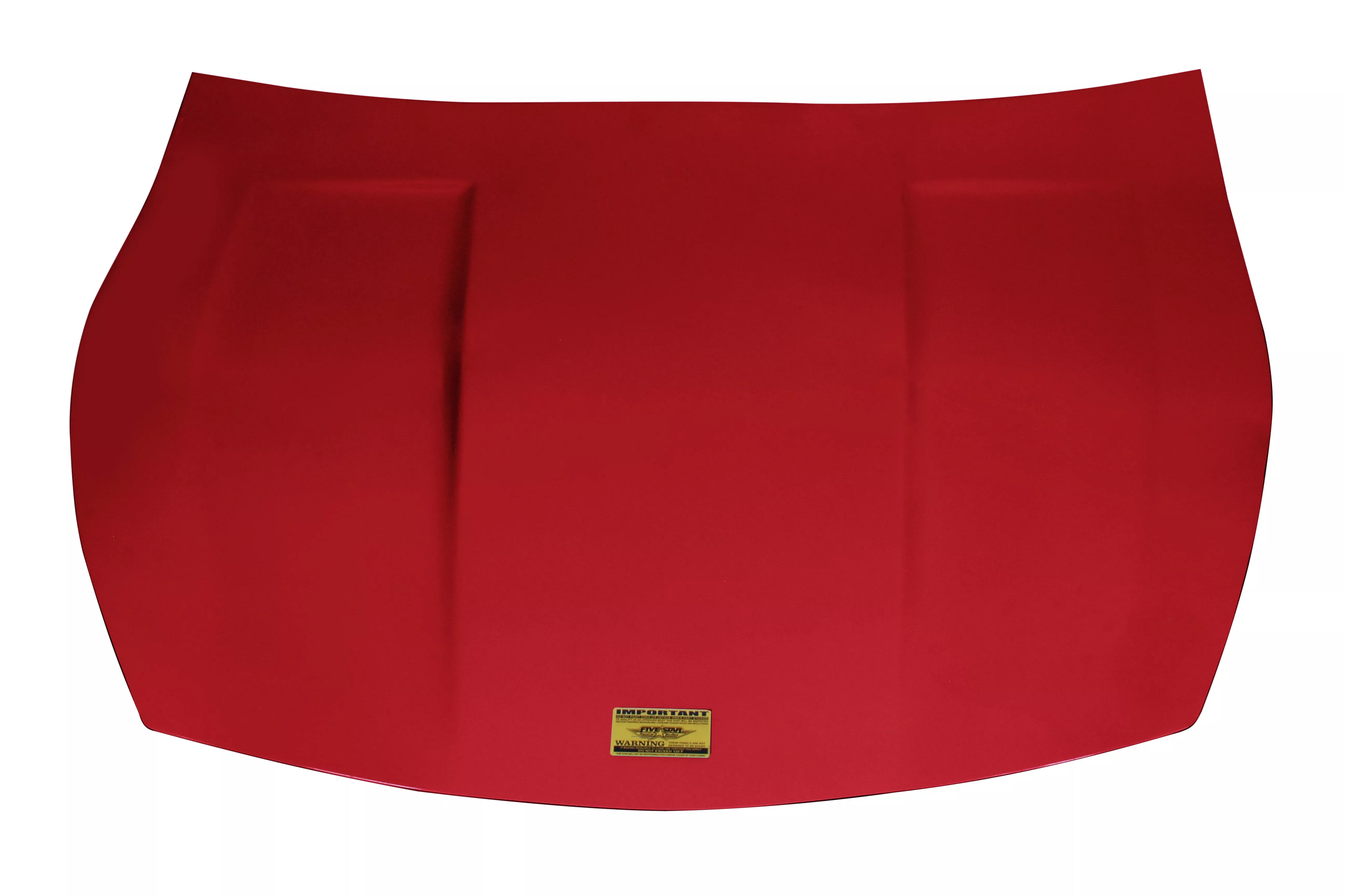 2019 LM Hood Hand Laid Fiberglass Red
