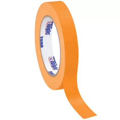 3/4" x 60 Yards Orange Tape Logic Masking Tape 48 Rolls/Case
