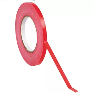3/8" x 180RedBag Tape 96 Rolls/Case
