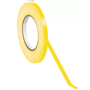 3/8" x 180YellowBag Tape 96 Rolls/Case