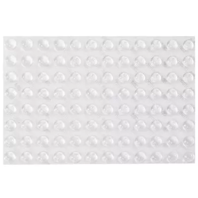 3/8 x 5/32" 3M Bumpon Clear Dome Protective Tape 3000/Case