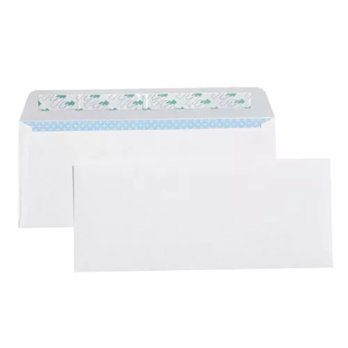 4 1/8 x 9 1/2" - #10 Plain Self-Seal Business Envelopes with Security Tint