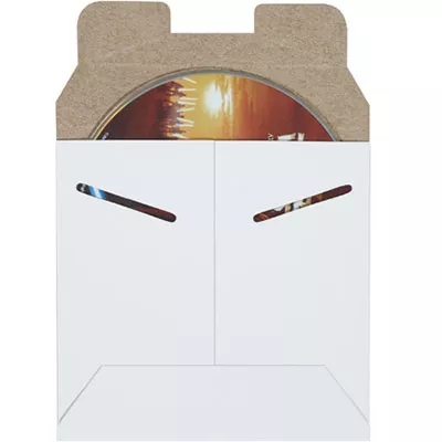 5 1/8 x 5 1/8 White Stayflat Mailer 200/Case