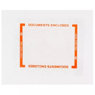 5 x 6" 3M 830 Pouch Tape Pads 40 Pads/Case