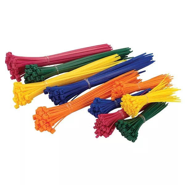510-Pc Cable Tie Assortment