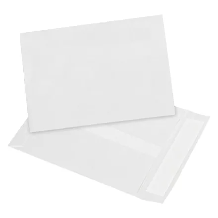6 x 9 - White Flat Tyvek Envelopes 100/Case