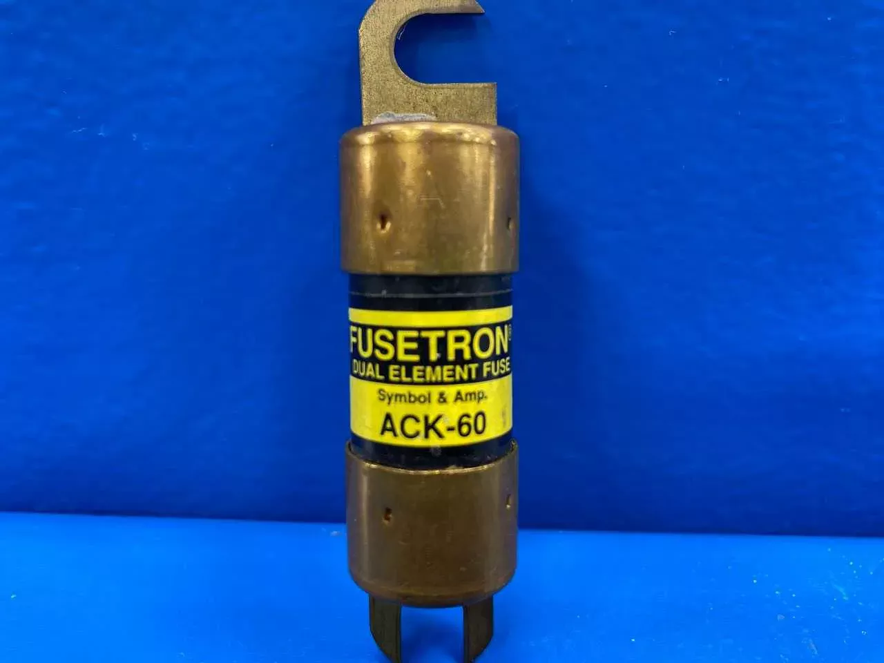 60 Amp Dual-Element Fuse Bussmann Fusetron ACK-60