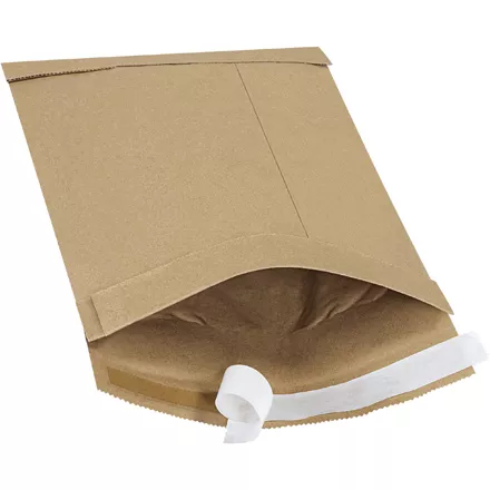 7 1/4" x 12" (1) Kraft Self-Seal Padded Mailers 25/Case