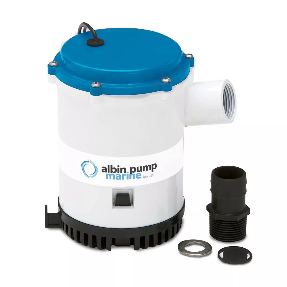 Albin Group Bilge Pump Heavy Duty 2250 GPH – 12V