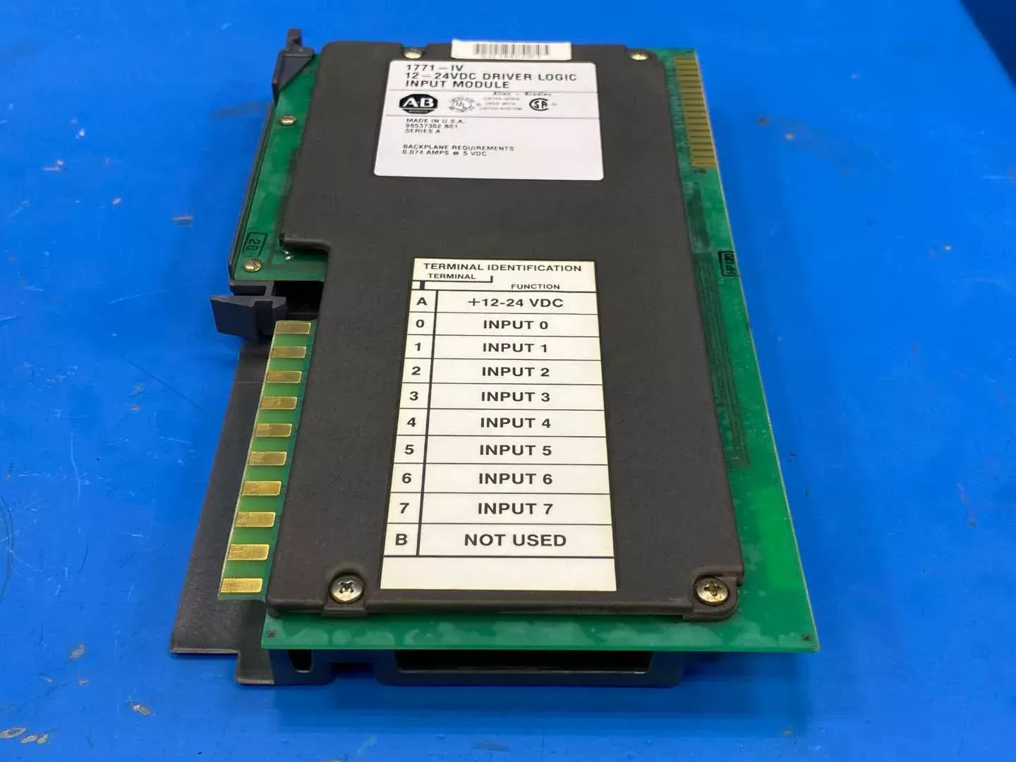 Allen-Bradley 1771- IV 12-24VDC Driver Logic Input Module