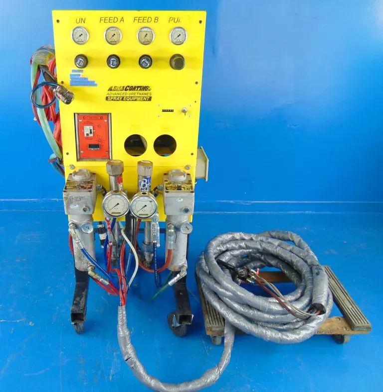 Armacoatings 651747-2-B 2-B Polyurea Spray Foam System - 230V, 5000 PSI - Pneumatic Application Unit with Accessories