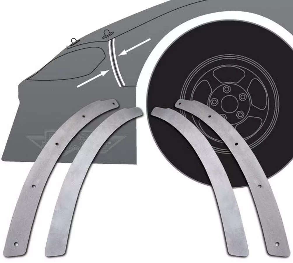 Backup Plate Kit Fender To Nose