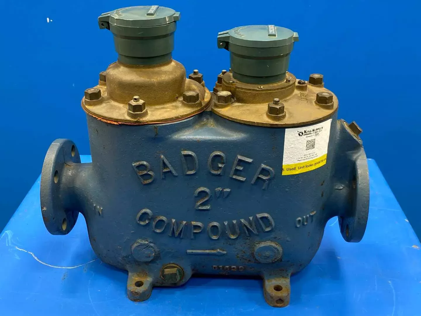 Badger Meter Recordall Compound Series Mechanical Flow 2"