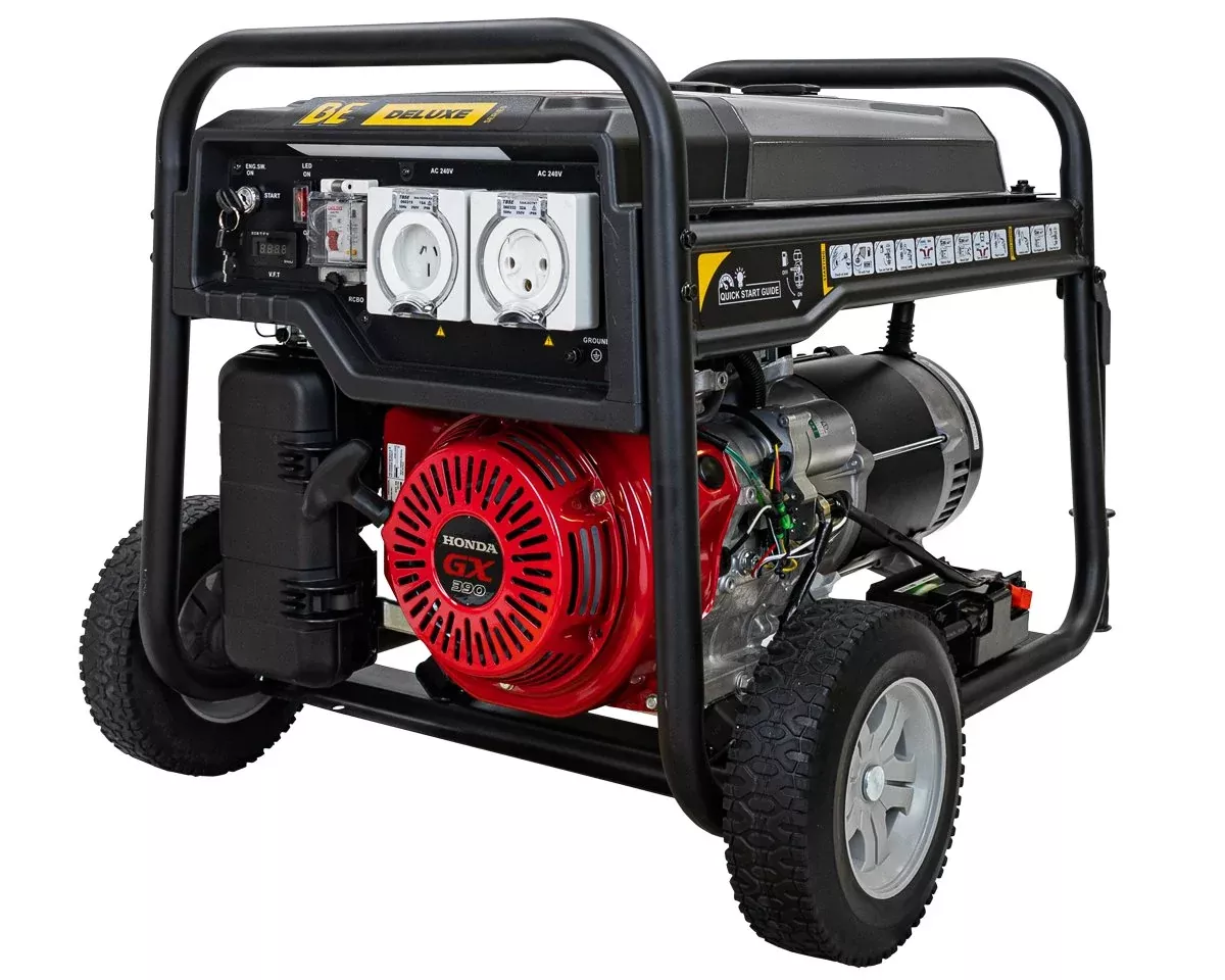 BE 6,000W Petrol Generator - Deluxe | G8000-HELT