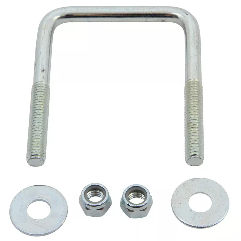C.E. Smith Zinc U-Bolt 7/16"-14 X 3-1/8" X 4" w/WashersNuts - Square [15253A]