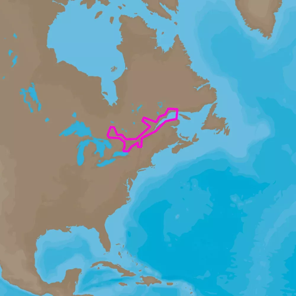 C-MAP4D NA-D935 St Lawrence River [M-NA-D935-MS]