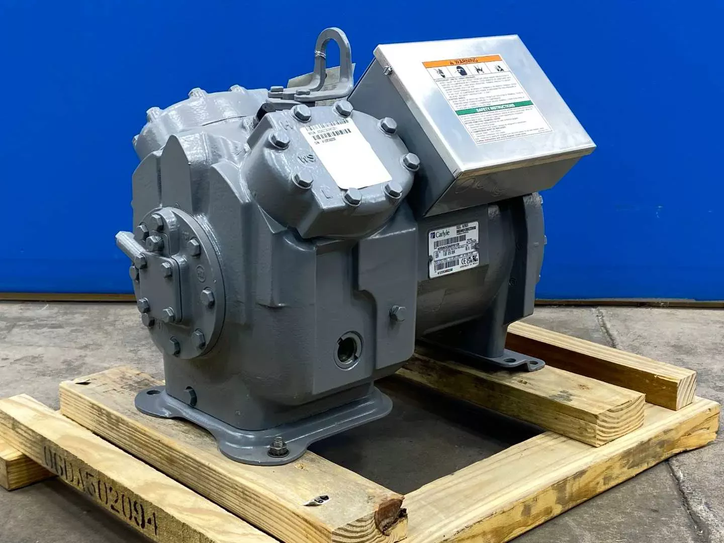Carlyle 06DM3130C23650 Semi-Hermetic Reciprocating Compressor