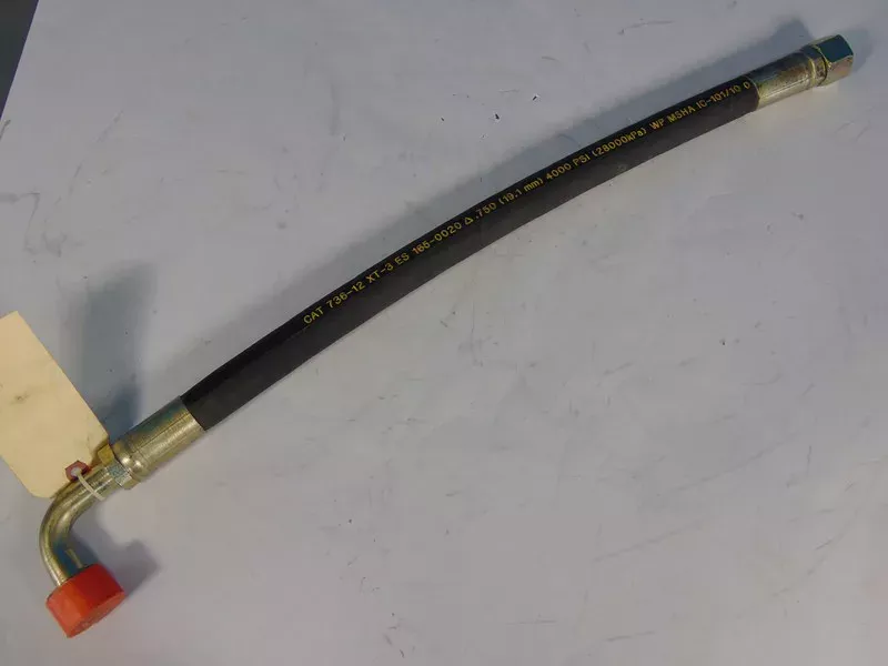 CAT 736-12 XT-3 Tough Cover Hydraulic Hose 3/4" I.D. X 27" 4000psi