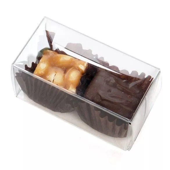 Chocolate Box, 1 3/8" x 1 7/16 x 2 3/4" (25 Pieces)