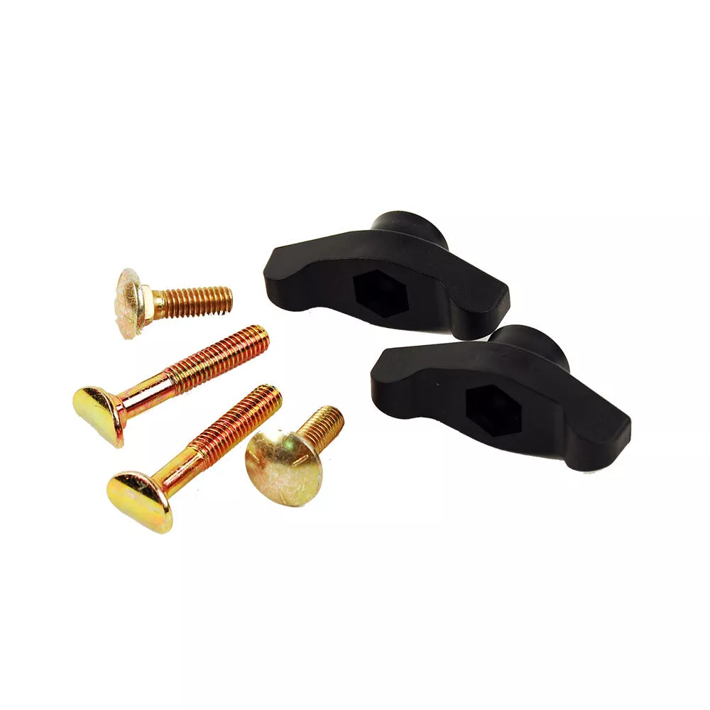 Contains Two Short Bolts, Two Large Bolts and Two Handles.