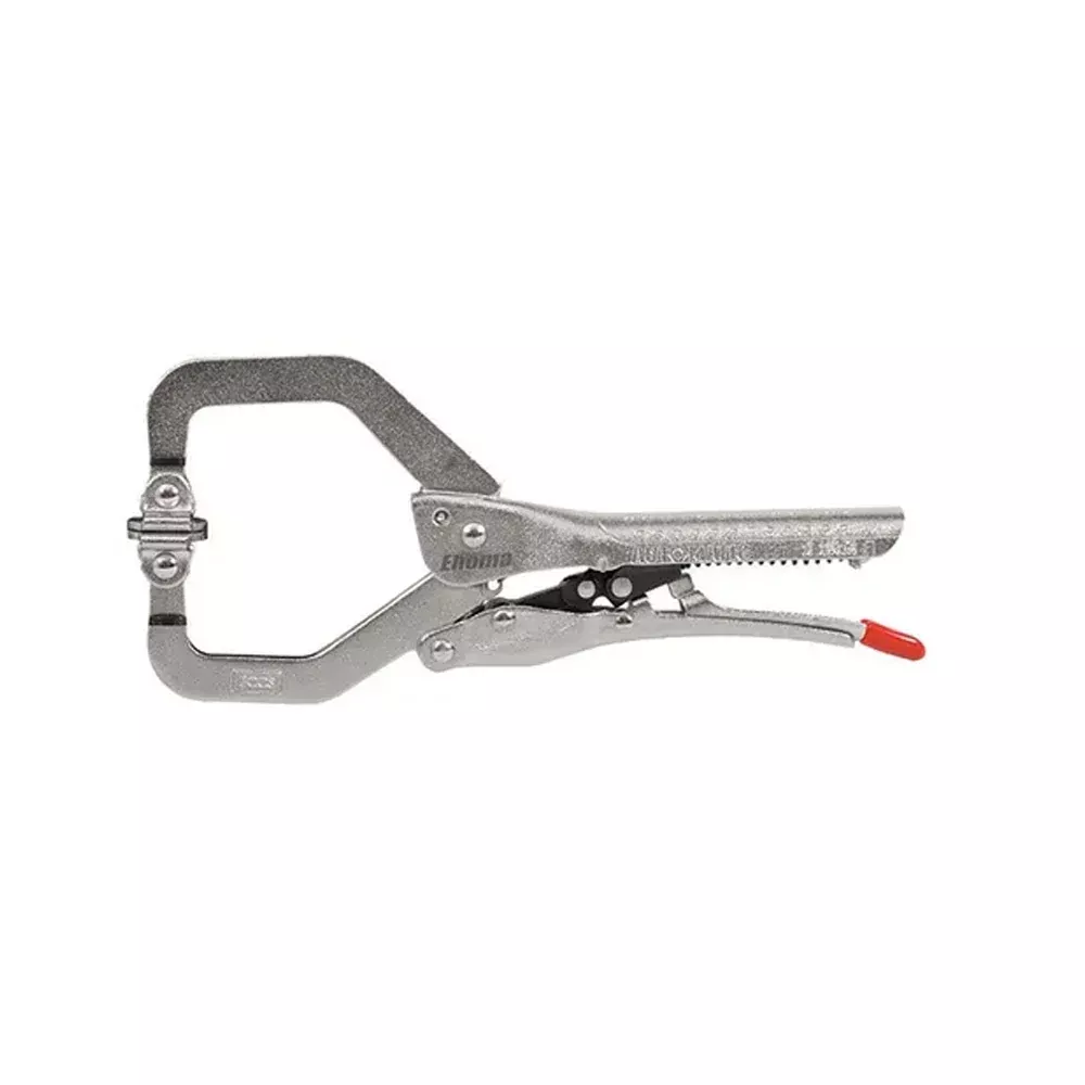 Ehoma Automatic Locking Plier, C Clamp Swivel Pad 150mm