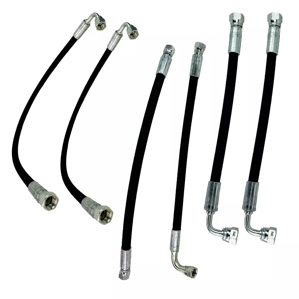 Front Loader Attachment Boom & Bucket Cylinder Hose Kit for Kubota