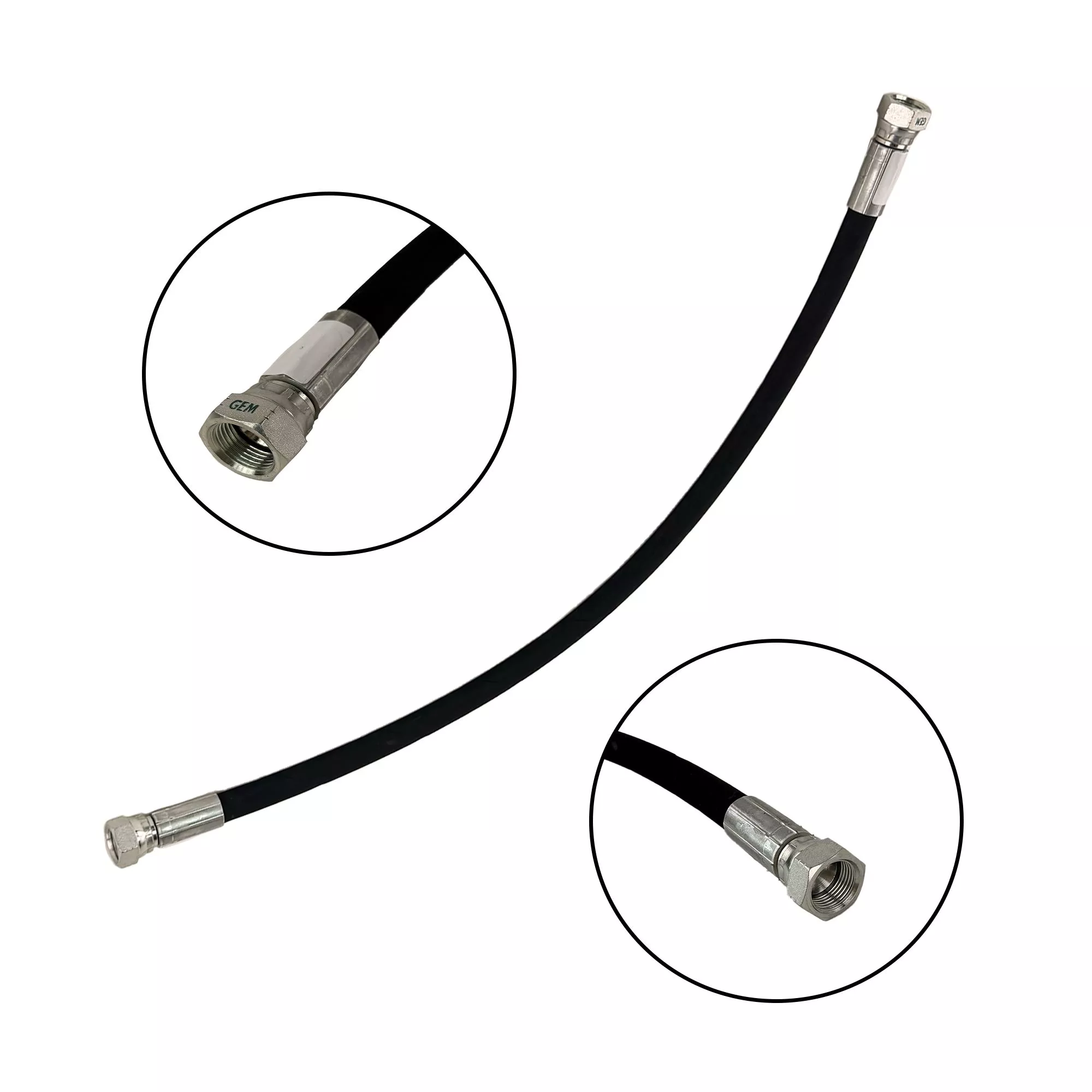 Front Loader Boom & Bucket Hydraulic Hose for John Deere