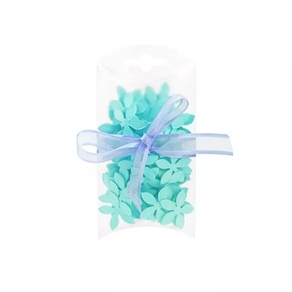 Frosted Pillow Box (Optional Hanger), 3" x 1" x 5" (25 Pieces)