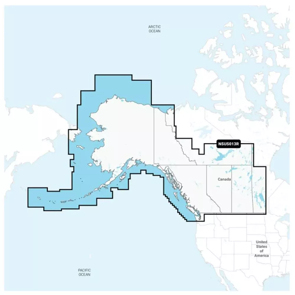 Garmin Navionics+ NSUS013R Canada, WestAlaska [010-C1485-20]