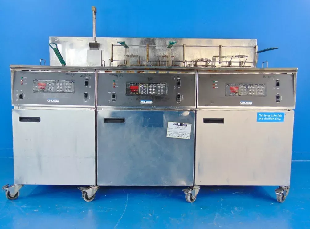 Giles EOF-24 Electric Deep Fryer 480V No Filtration System