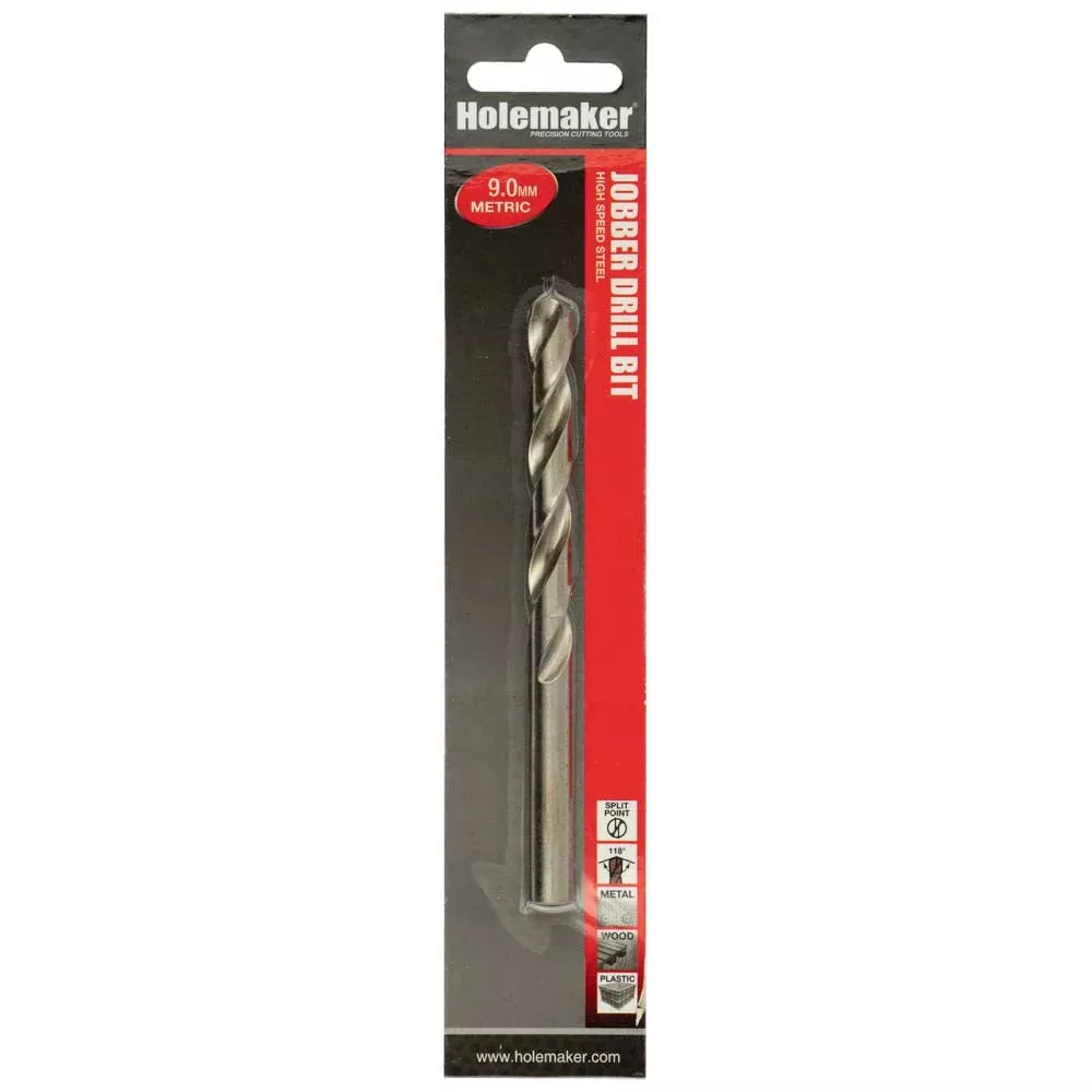 Holemaker Jobber Drill 9.0mm - 1pc (Carded)
