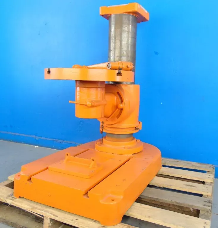 INDUSTRIAL DRILL PRESS BASE and table NEEDS REPAIR