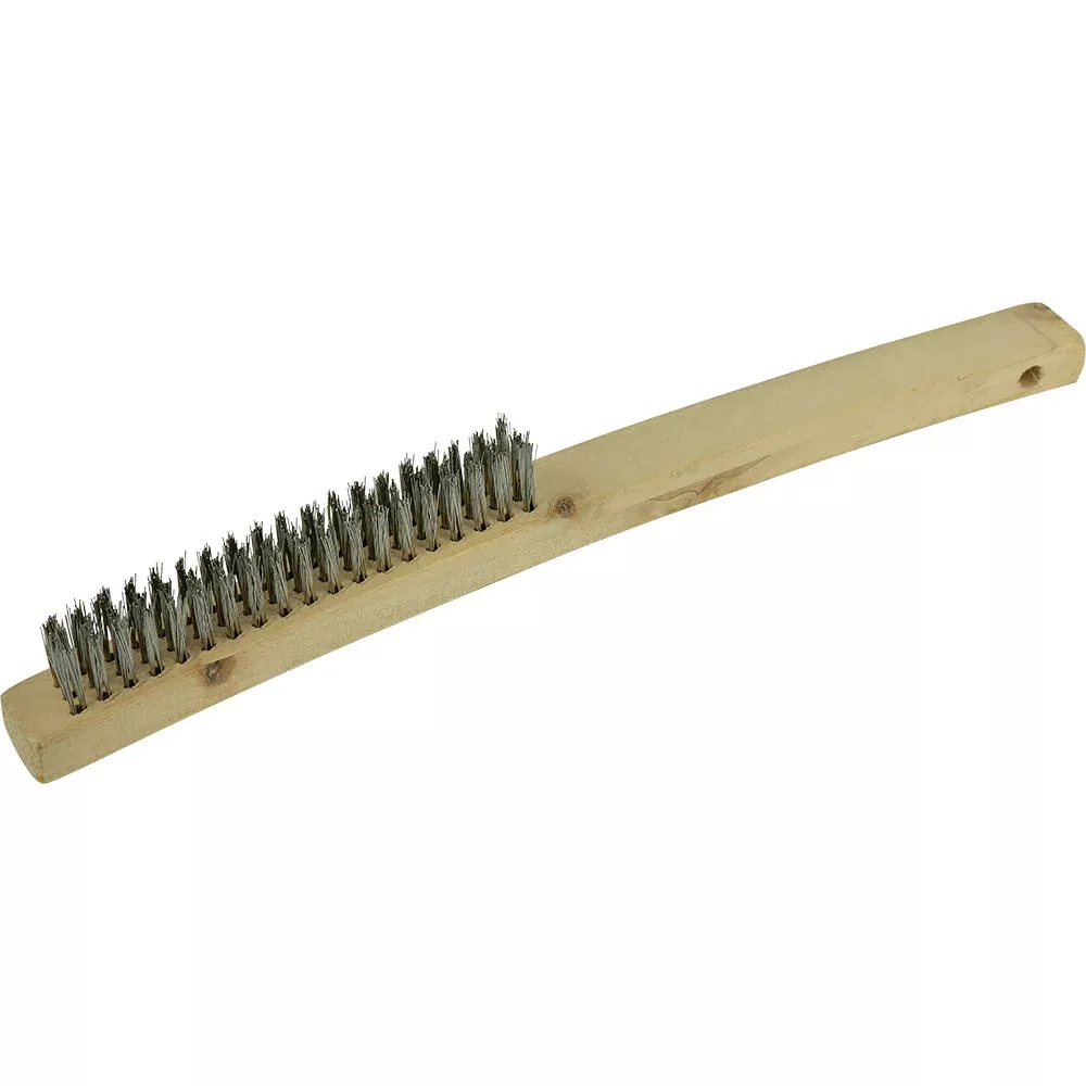 ITM Stainless Steel Wire Brush 353mm - 3 Row