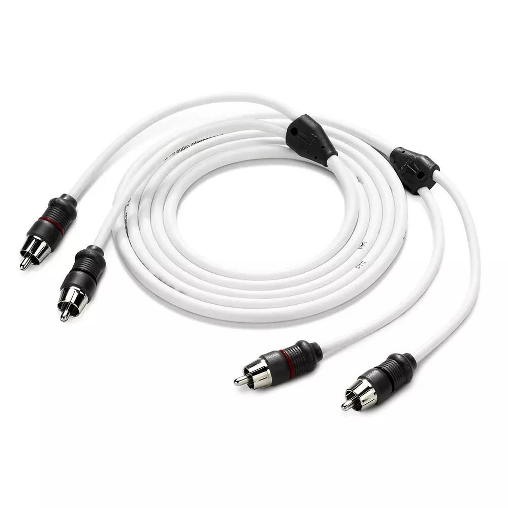 JL Audio 2-Channel 6' Marine Audio RCA Cable - XMD-WHTAIC2-6 [010-13413-00]