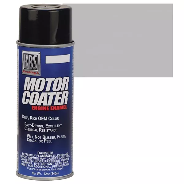 KBS Motor Coater Engine Enamel - Aluminum, 12 oz