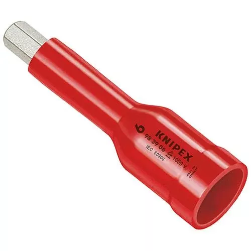 KNIPEX 1/2" Dr Insulated InHex Socket 5mm 1000 VDE