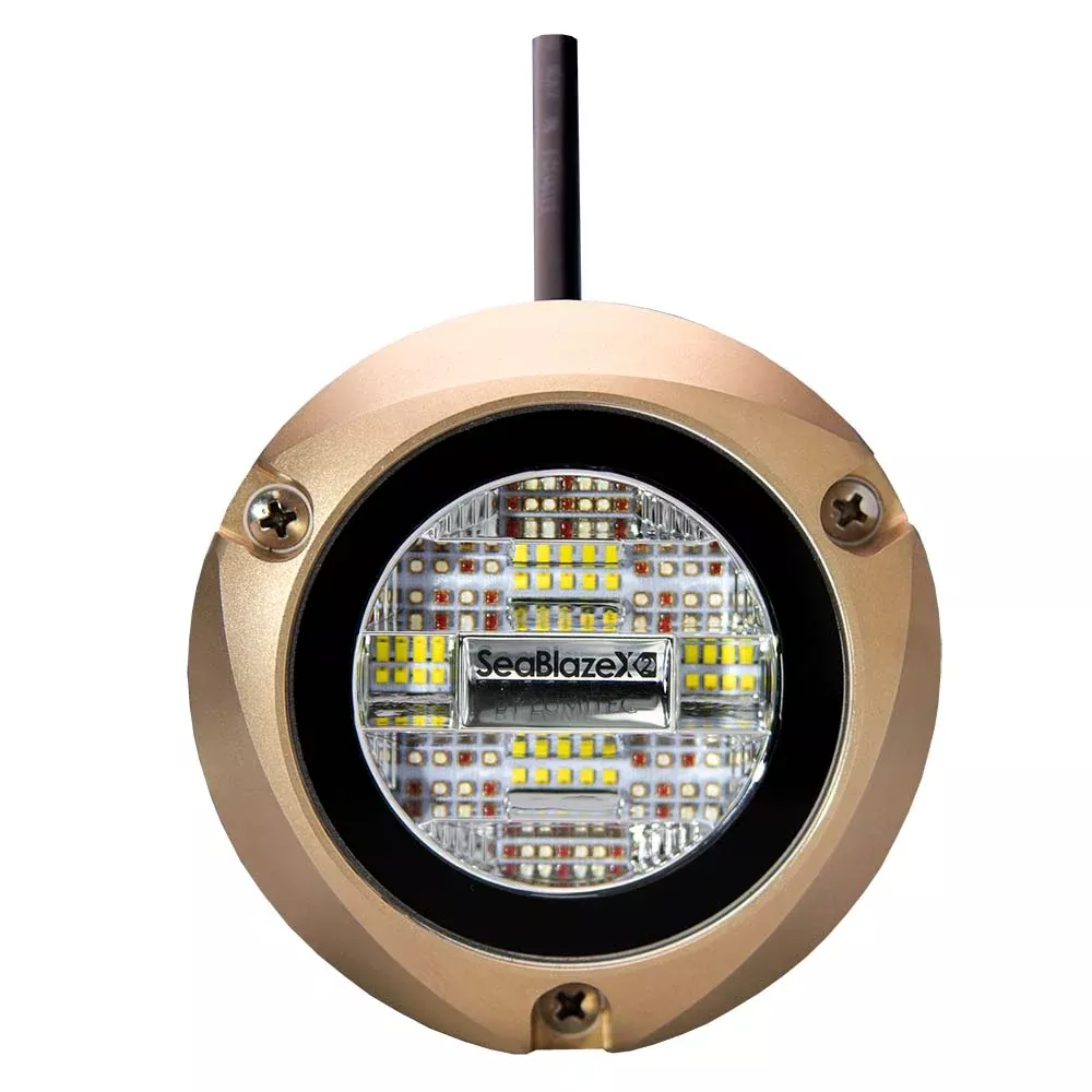 Lumitec Zambezi X2 Surface Mount Underwater Light - WhiteBlue [101708]
