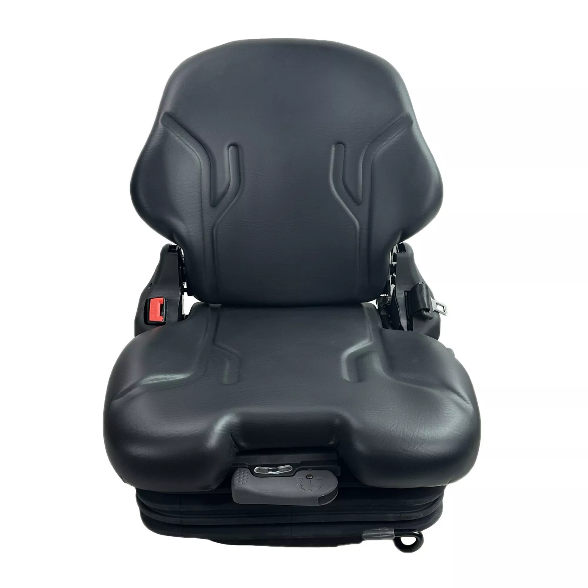Mechanical Suspension Black Vinyl Seat for Cub Cadet